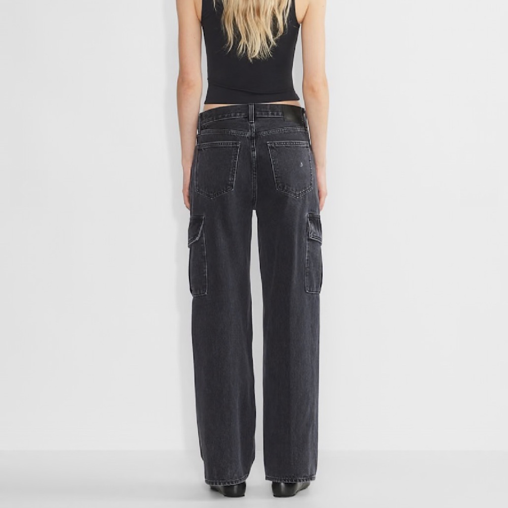 Denim Forum High Rise Cargo - Picture 4 of 7